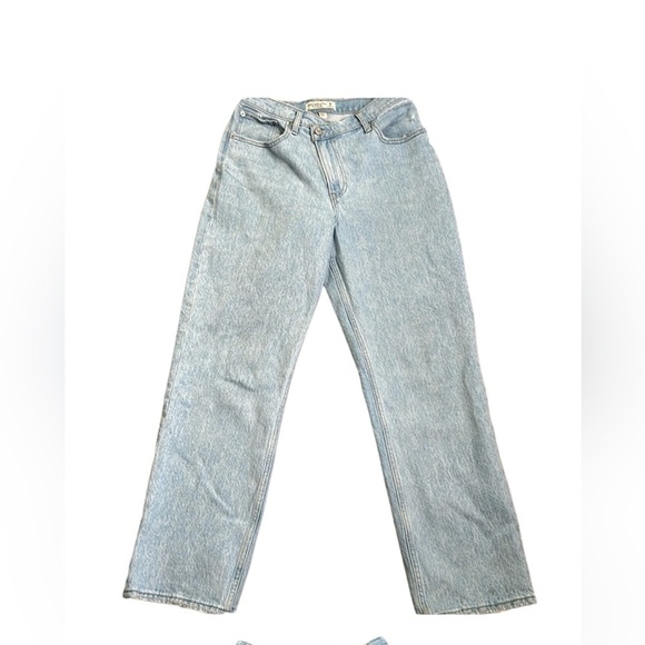 Abercrombie and fitch the 90s straight ultra high rise curve love jean size 28/6 - Picture 4 of 12
